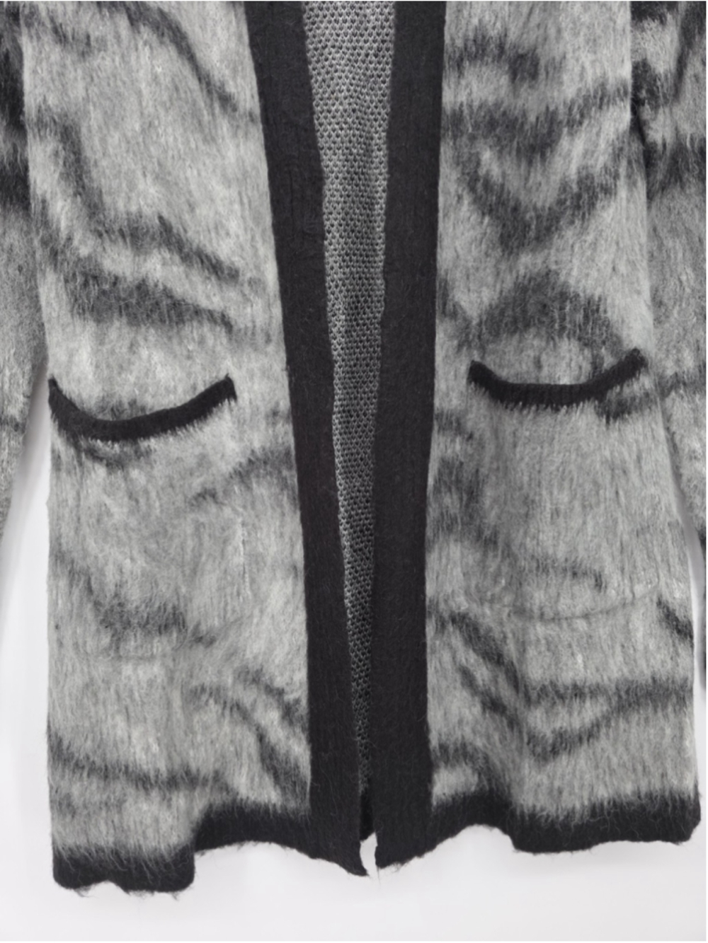White House Black Market M Cardigan Alpaca Wool Luxury Old Money Preppy Chic$140 - Picture 6 of 16